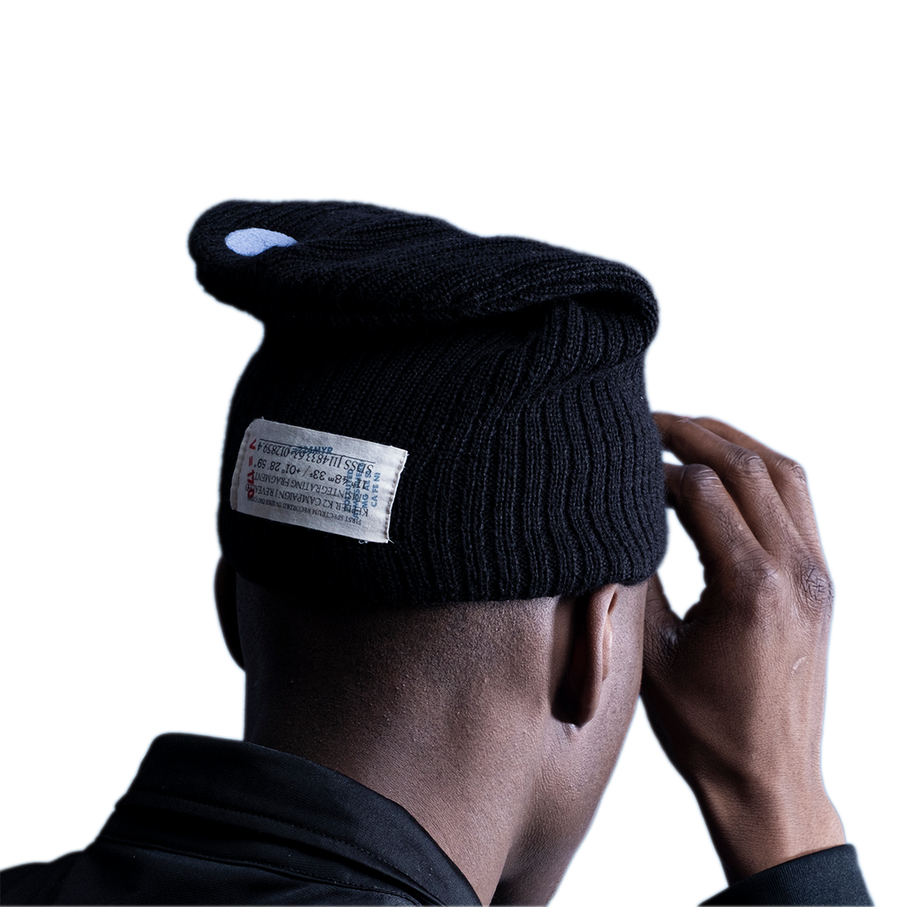 MUSE de Deuxieme Classe 【DESTIN】BEANIE Deus Ex Machina | Melody 2-Tone Beanie | Deus Beanie | Dry Rose