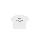 T-shirt En Coton Cropped Oversized SS26