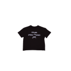 T-shirt En Coton Cropped Oversized SS26